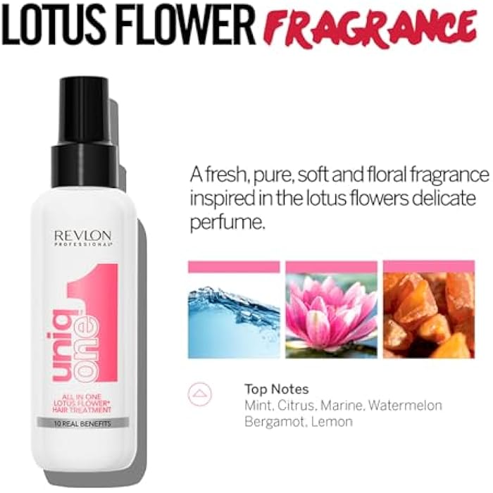 Revlon Professional UniqOne Lotus Flower Hair Treatment 150 Ml - Image 2